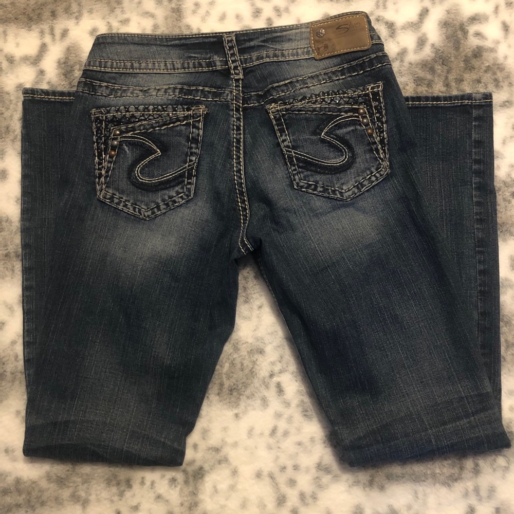 🆕 Silver Jeans • 27/31 mid rise/slim boot